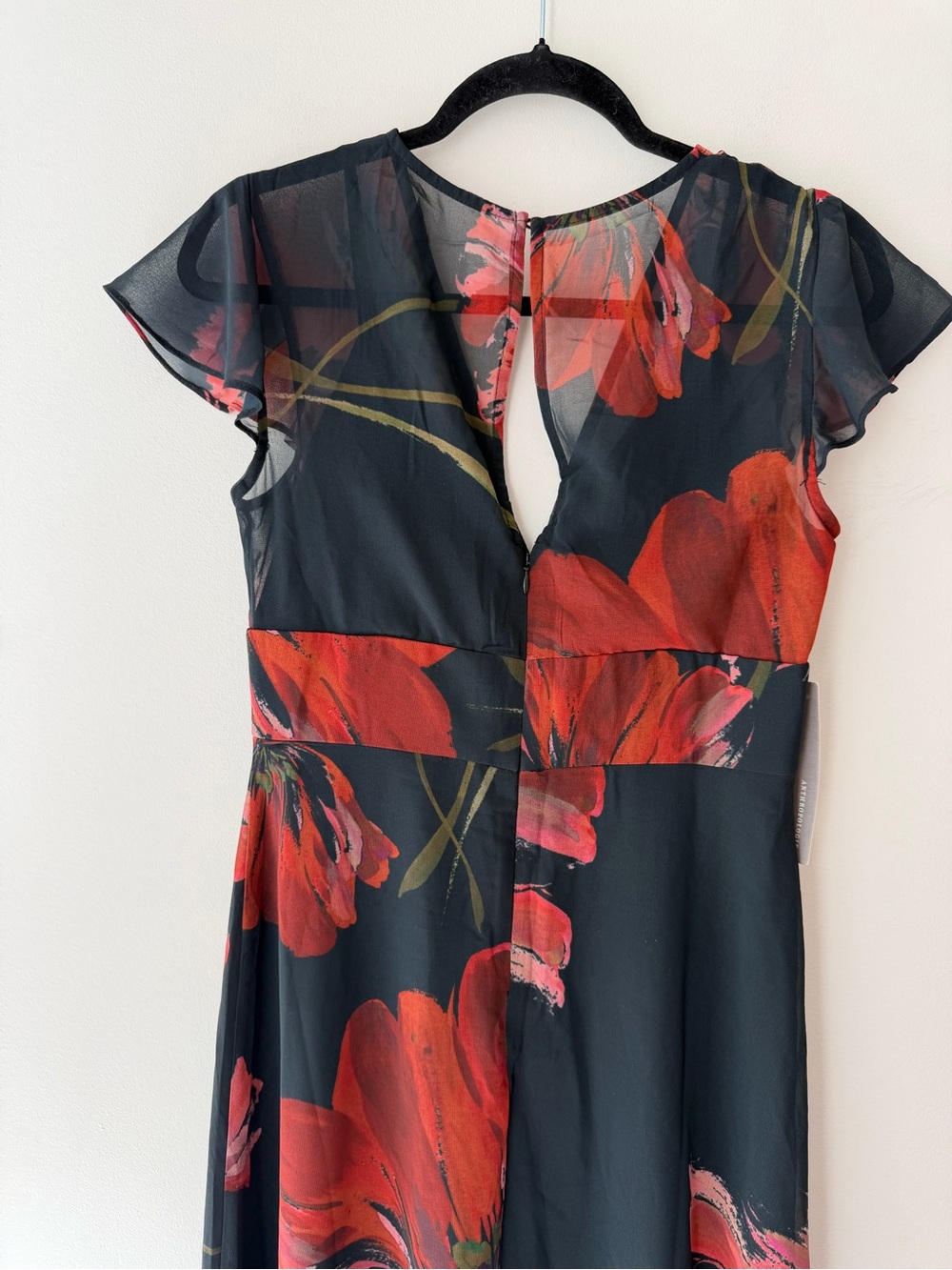Anthropologie Hutch Nia Short-Sleeve V-Neck Maxi Dress NWT - Picture 8 of 8